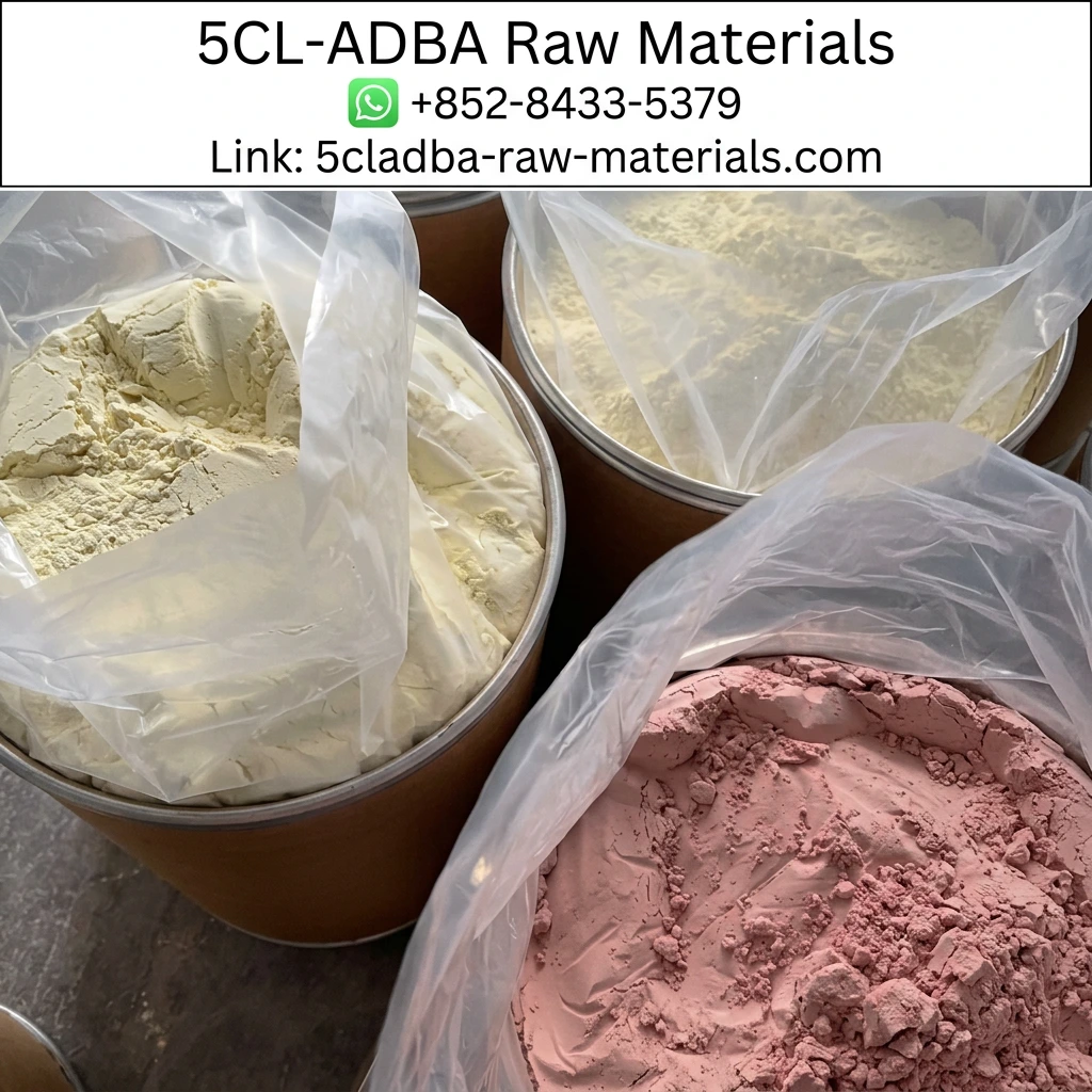 5CL‑ADBA Raw Material in Sealed Laboratory Container
